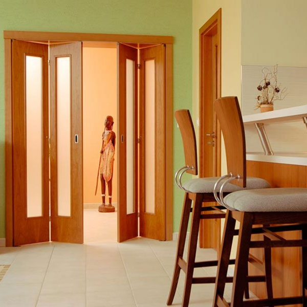 двери на кухню раздвижные гармошка Омск